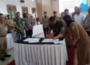 Danramil 0201-16/TM Hadiri Rakot Persiapan Pelaksanaan Pilkades Serentak Gelombang II dan Pilkades PAW di Deli Serdang