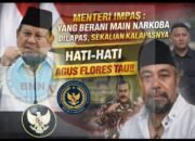 Narkoba Dikendalikan dari Balik Jeruji? Agus Flores Sebut Ini Alarm Bahaya Penegakan Hukum
