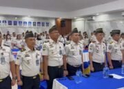 Rutan Kelas I Medan Ikuti Pelaksanaan Apel Pegawai Awal Tahun 2026 bersama Menteri IMIPAS