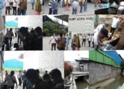 Polda Sumut bersama DLH Provinsi Sumut Kembali Ambil Ulang Sampel Air dan Udara di Sekitar Perusahaan PT. Universal Gloves