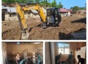 Aksi Cepat Babinsa dan Satgas Bencana TNI AD Bantu Kembalikan Aktivitas Belajar di SMPN 2 Tamiang Hulu