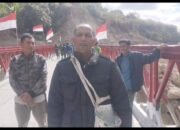 Satgas Gulbencal Selesaikan Pembangunan Jembatan Bailey di Bener Meriah