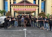 Tim Resmob Polresta Manado Amankan Tiga Pemuda Bersenjata Tajam Saat Patroli KRYD di Singkil