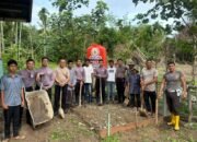 Sumur Bor untuk Balai Pengajian, Mahasiswa STIK Angkatan 83/WPS Hadir di Gampong Lamkawe