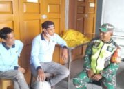 Babinsa Koramil 11/Bandar Baru Laksanakan Komsos Cegah Judi Online di Desa Keudee