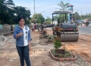 Dukung Program Deli Serdang Sehat, DLH DS Kolaborasi Stakeholder dan Masyarakat Hijaukan Bekas Area Relokasi PKL Limau Manis