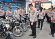 Pastikan Operasi Ketupat Toba 2026 Maksimal, Kapolresta Deli Serdang Periksa Seluruh Ranmor dan Alkom Dinas