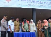 Penuhi Janji Kampanye, Bupati Deli Serdang Resmikan Alun-Alun Kecamatan Pancur Batu