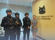 Jaga Stabilitas dan Keamanan Diplomatik, Tim Patroli Detasemen Gegana Brimob Polda Sumut Laksanakan Patroli di Area Konsulat Asing