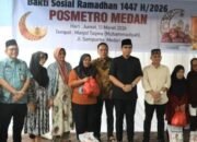 Bakti Sosial Posmetro Medan, Rico Waas Tegaskan Pentingnya Kepedulian Sosial dan Perkenalkan PKH Medan Makmur