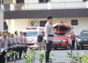 Kapolrestabes Medan Pimpin Apel Gelar Pasukan Operasi Ketupat Toba 2026, Kekuatan Penuh Pengamanan dan Pelayanan Lebaran 1447 H