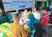 Program Gerakan Pangan Murah di Batang Kuis Diserbu Warga, DPD LSM PKR Deli Serdang Apresiasi Pemkab Deli Serdang
