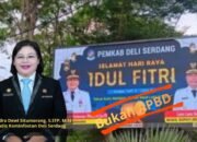 Videotron Ucapan Idul Fitri 1447 H/2026 M Bupati Deli Serdang dan Wakil Bupati Deli Serdang di Kota Medan Bukan Dipasang oleh Pemkab Deli Serdang