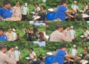 Polsek Pancur Batu Berikan Bantuan Kemanusiaan Paket Sembako kepada Korban Kebakaran Rumah di Desa Namo Bintang