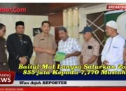 Ribuan Mustahik di Langsa Terima Bantuan Zakat dari Pemko Sebanyak 7,700 Orang