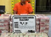 Polda Sumut Ungkap Peredaran Narkotika Jaringan Lintas Negara dengan Menyita Barang Bukti Sabu Seberat 50 Kg dan 20 Ribu Butir Pil Ekstasi di Perairan Bagan Asahan
