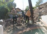 Kapolres Bitung Turun Langsung ke Lapangan Pasca Gempa, Pastikan Keselamatan Warga dan Pimpin Penanganan Cepat dan Tepat