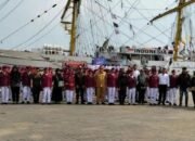 Pemko Medan Ajak Siswa Sekolah Rakyat Menengah Pertama 2 Medan Naik Kapal TNI AL KRI Bima Suci di Pelabuhan Belawan