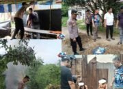 Polsek Pancur Batu Gerebek Dua Sarang Narkoba di Deli Serdang, 2 Pengguna Sabu Diamankan dan Barak-Barak Narkoba Dihancurkan dan Dibakar