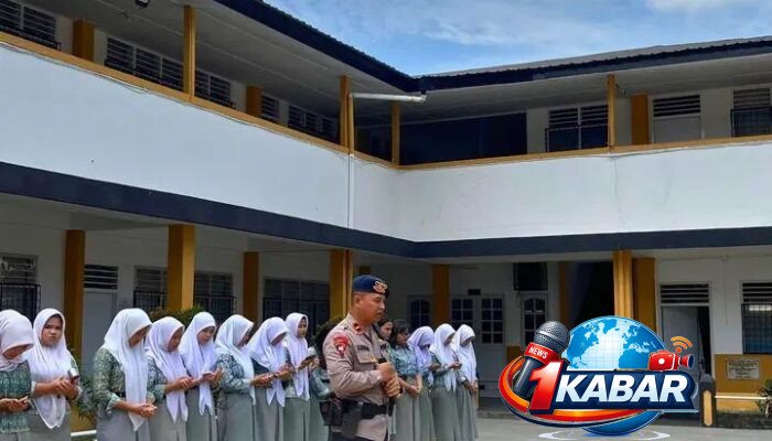 Bangun Kesadaran Generasi Muda, Brimob Polda Sumut Sosialisasikan Bahaya Konvoi dan Tawuran
