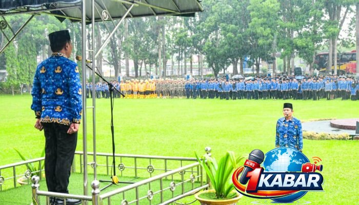 Pimpin Apel Gabungan Pemkab Deli Serdang, Wakil Bupati Deli Serdang Tekankan Pelayanan Publik Peningkatan PAD