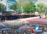 Brimob Polda Sumut Siapkan Pengamanan Terpadu, Aksi Massa Unjuk Rasa di Kantor Wali Kota Medan dan Kantor DPRD Kota Medan Berlangsung Aman dan Kondusif