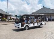 Shuttle Bus Permudah Akses Pemedek di Pura Besakih Saat Karya Ida Bhatara Turun Kabeh