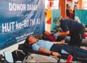 Wujudkan Aksi Kemanusiaan, Lanud Ngurah Rai Gelar Bazar Murah dan Donor Darah