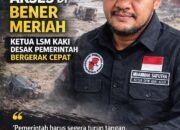 Banjir Lumpuhkan Akses di Bener Meriah, Ketua LSM KAKI Desak Pemerintah Bergerak Cepat