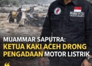 Ketua KAKI Aceh Dorong Pengadaan Motor Listrik untuk Dukung Distribusi MBG di Wilayah Rawan Bencana