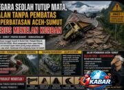 “Negara Seolah Tutup Mata, Jalan Tanpa Pembatas di Perbatasan Aceh-Sumut Terus Menelan Korban”