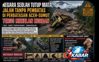 “Negara Seolah Tutup Mata, Jalan Tanpa Pembatas di Perbatasan Aceh-Sumut Terus Menelan Korban”