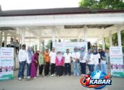 PTPN IV Regional VI Bersama Disnaker Langsa Bagikan Bubur Gratis Peringati Hari Buruh Nasional di Car Free Day